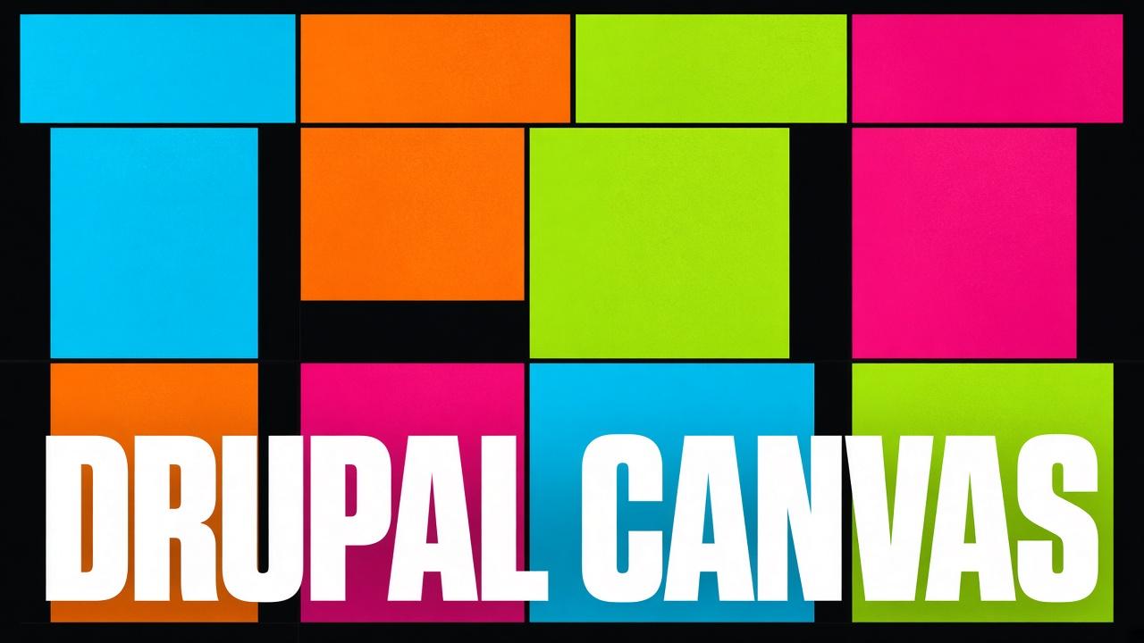 Modular digital canvas for a modern Drupal editing experience